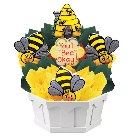 Bees Cookie Bouquet
