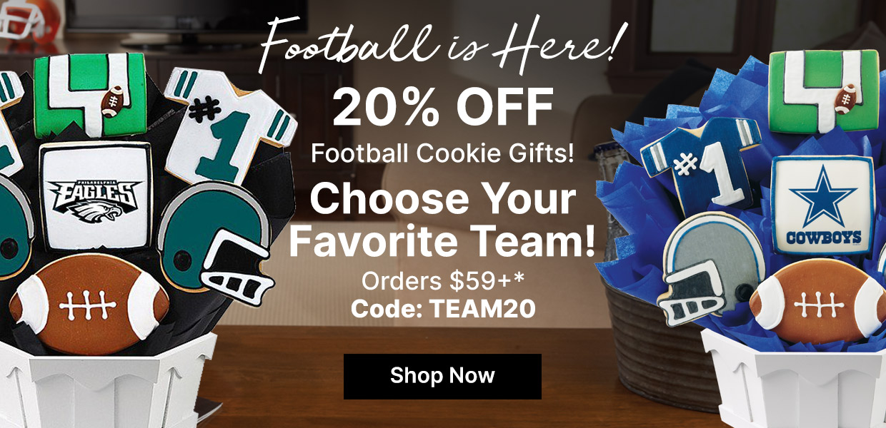 NFL Cookie Gifts