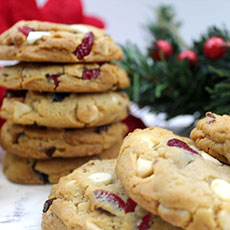 1 Dozen White Chocolate Cranberry Gourmets - 