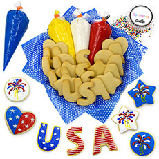 Image of USA Love Decorating Kit