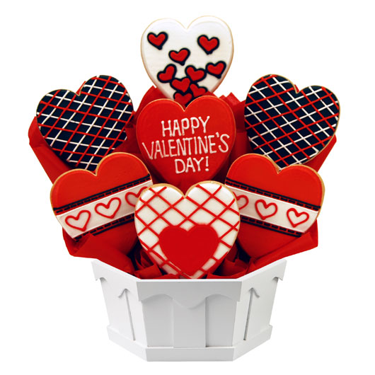 Valentines Gifts Valentine Bouquet Cookies By Design