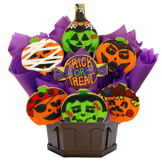 A404 - Pumpkin Bash Cookie Bouquet