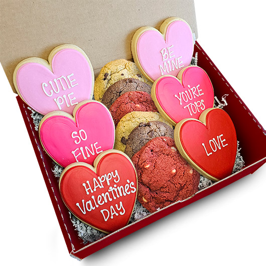 BXVAL2 - All Heart Cookie Indulgence Box Cookie Box