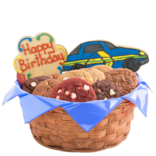 Race Car Birthday Gift Basket