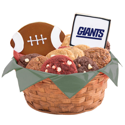 NFL New York Giants Cookie Basket